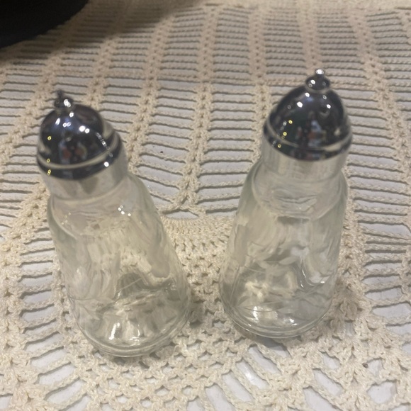 Princess House Other - Vintage PRINCESS HOUSE Salt and Pepper Shakers 4” Tall Heritage Pattern Etched